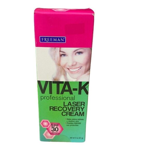 Freeman, Vita-K Professional Laser Recovery Cream SPF 30, 2 oz (57 g) - Picture 1 of 6